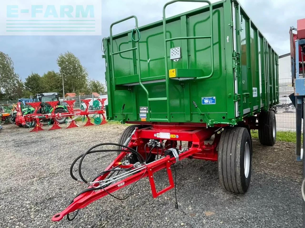Kröger agroliner hkd 302 - Ανατρεπόμενη ρυμούλκα για τρακτέρ: φωτογραφία 2 Kröger agroliner hkd 302 - Ανατρεπόμενη ρυμούλκα για τρακτέρ: φωτογραφία 2