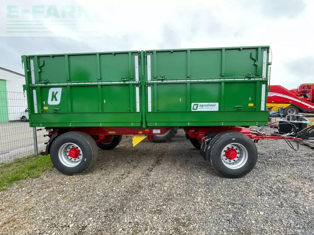 Kröger agroliner hkd 302 - Ανατρεπόμενη ρυμούλκα για τρακτέρ: φωτογραφία 3 Kröger agroliner hkd 302 - Ανατρεπόμενη ρυμούλκα για τρακτέρ: φωτογραφία 3