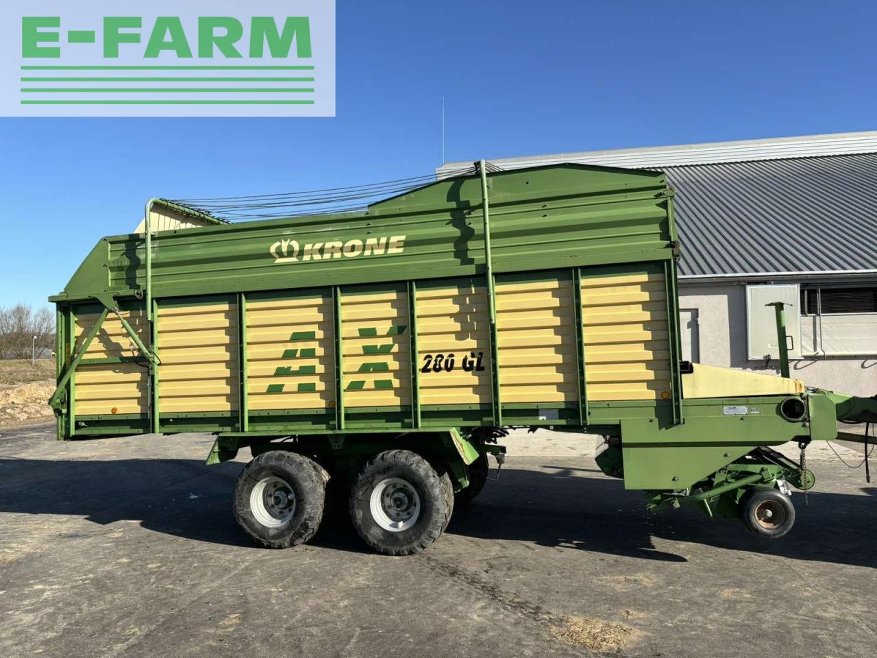 Krone AX 280 GL - Ανατρεπόμενη ρυμούλκα για τρακτέρ: φωτογραφία 2 Krone AX 280 GL - Ανατρεπόμενη ρυμούλκα για τρακτέρ: φωτογραφία 2