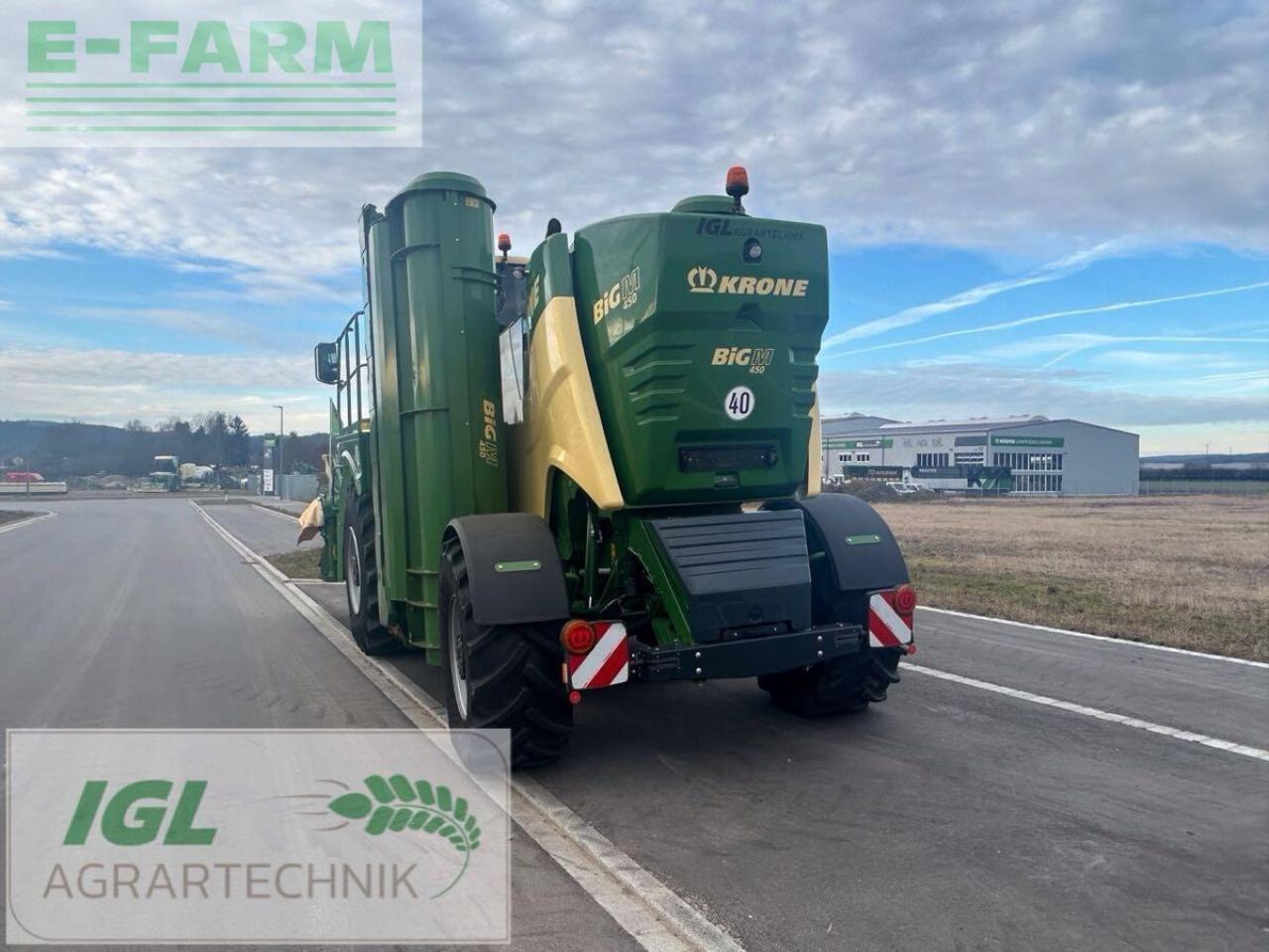 Krone big m 450 cv - Χορτοκοπτικό: φωτογραφία 5 Krone big m 450 cv - Χορτοκοπτικό: φωτογραφία 5