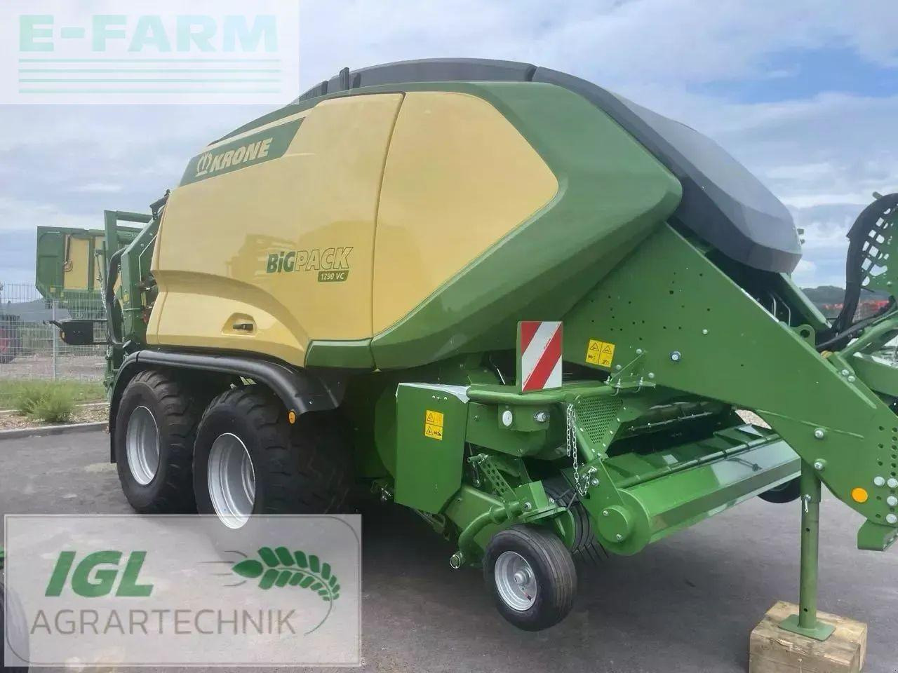 Krone big pack 1290 vc (bp405-11) - Χορτοδετική μηχανή τετράγωνες μπάλες: φωτογραφία 1 Krone big pack 1290 vc (bp405-11) - Χορτοδετική μηχανή τετράγωνες μπάλες: φωτογραφία 1