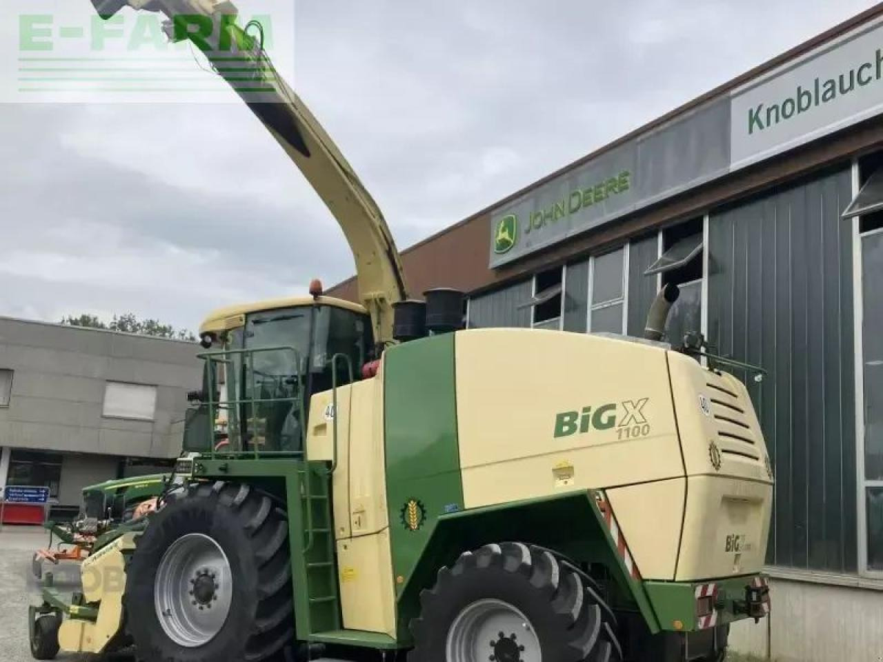 Krone big x 1100 - Ενσιρωτική μηχανή: φωτογραφία 4 Krone big x 1100 - Ενσιρωτική μηχανή: φωτογραφία 4