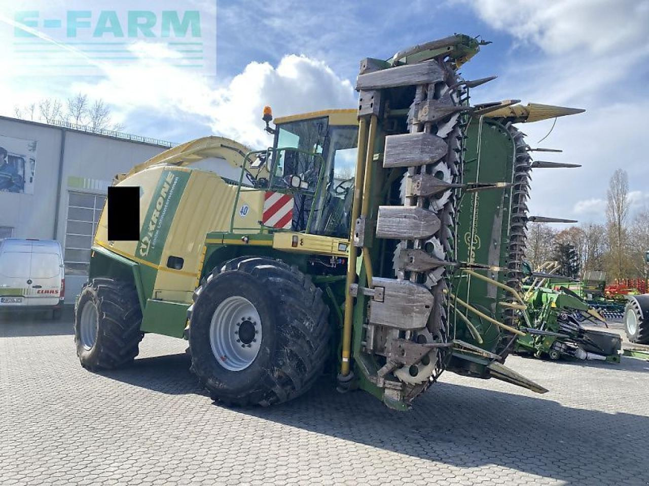 Krone big x 650 - Ενσιρωτική μηχανή: φωτογραφία 2 Krone big x 650 - Ενσιρωτική μηχανή: φωτογραφία 2
