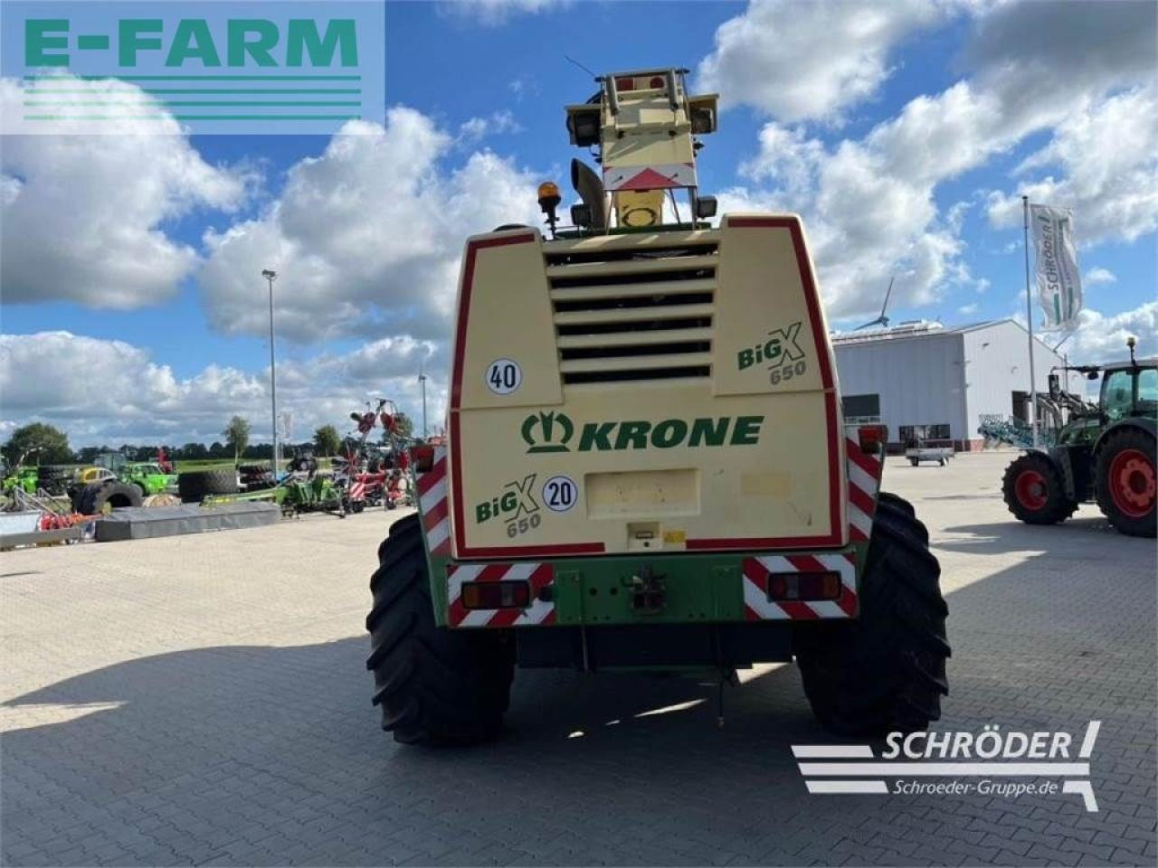 Krone big x 650 - Ενσιρωτική μηχανή: φωτογραφία 4 Krone big x 650 - Ενσιρωτική μηχανή: φωτογραφία 4