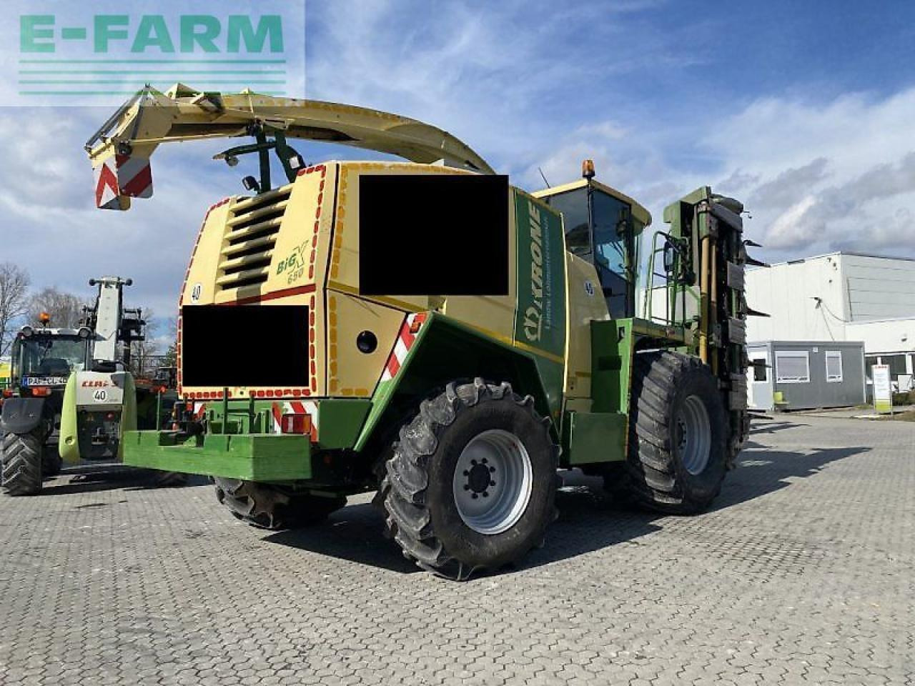Krone big x 650 - Ενσιρωτική μηχανή: φωτογραφία 4 Krone big x 650 - Ενσιρωτική μηχανή: φωτογραφία 4