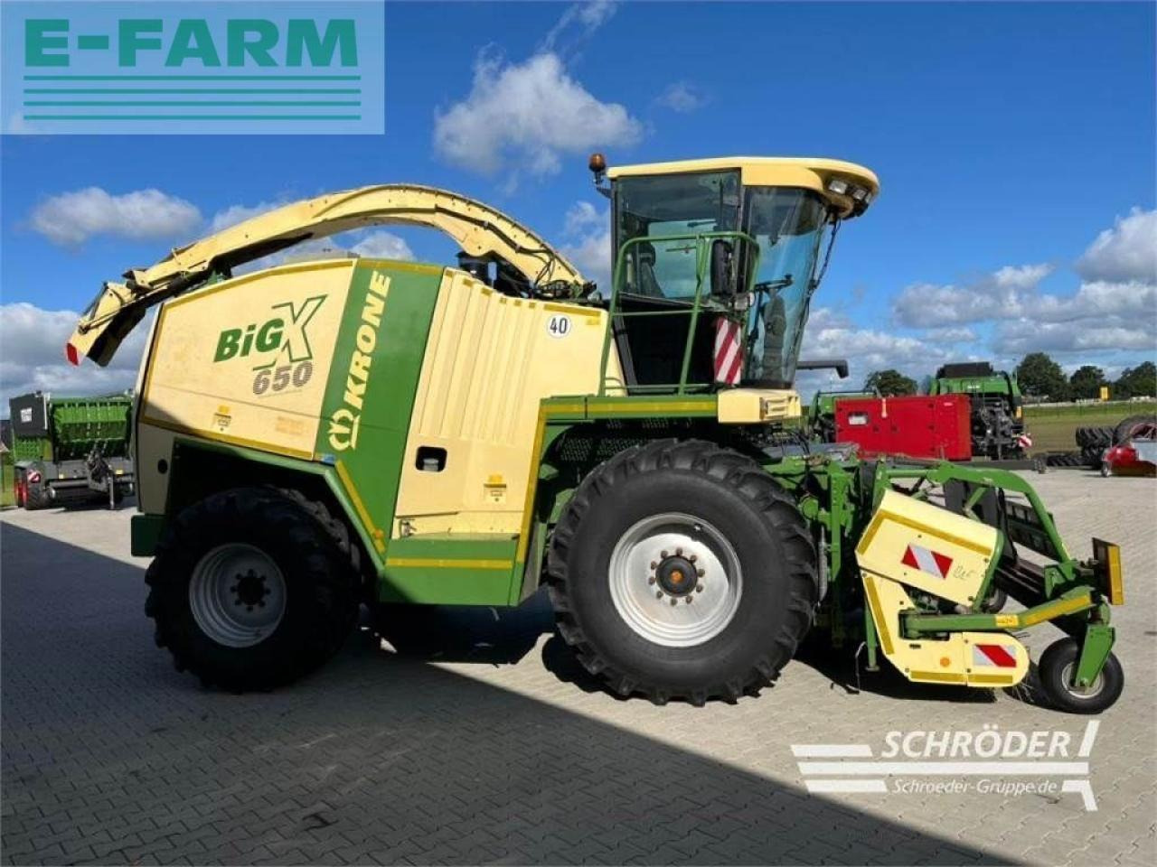 Krone big x 650 - Ενσιρωτική μηχανή: φωτογραφία 3 Krone big x 650 - Ενσιρωτική μηχανή: φωτογραφία 3