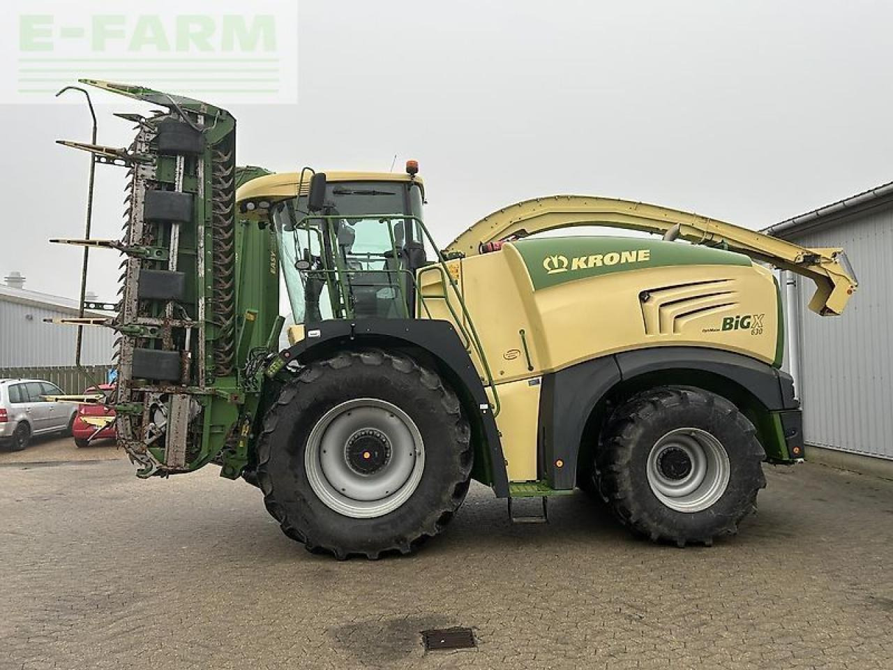 Ενσιρωτική μηχανή Krone big x630: φωτογραφία 10