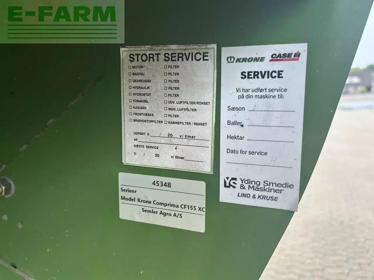 Krone cf155 xc extreme - Χορτοδετική μηχανή τετράγωνες μπάλες: φωτογραφία 3 Krone cf155 xc extreme - Χορτοδετική μηχανή τετράγωνες μπάλες: φωτογραφία 3