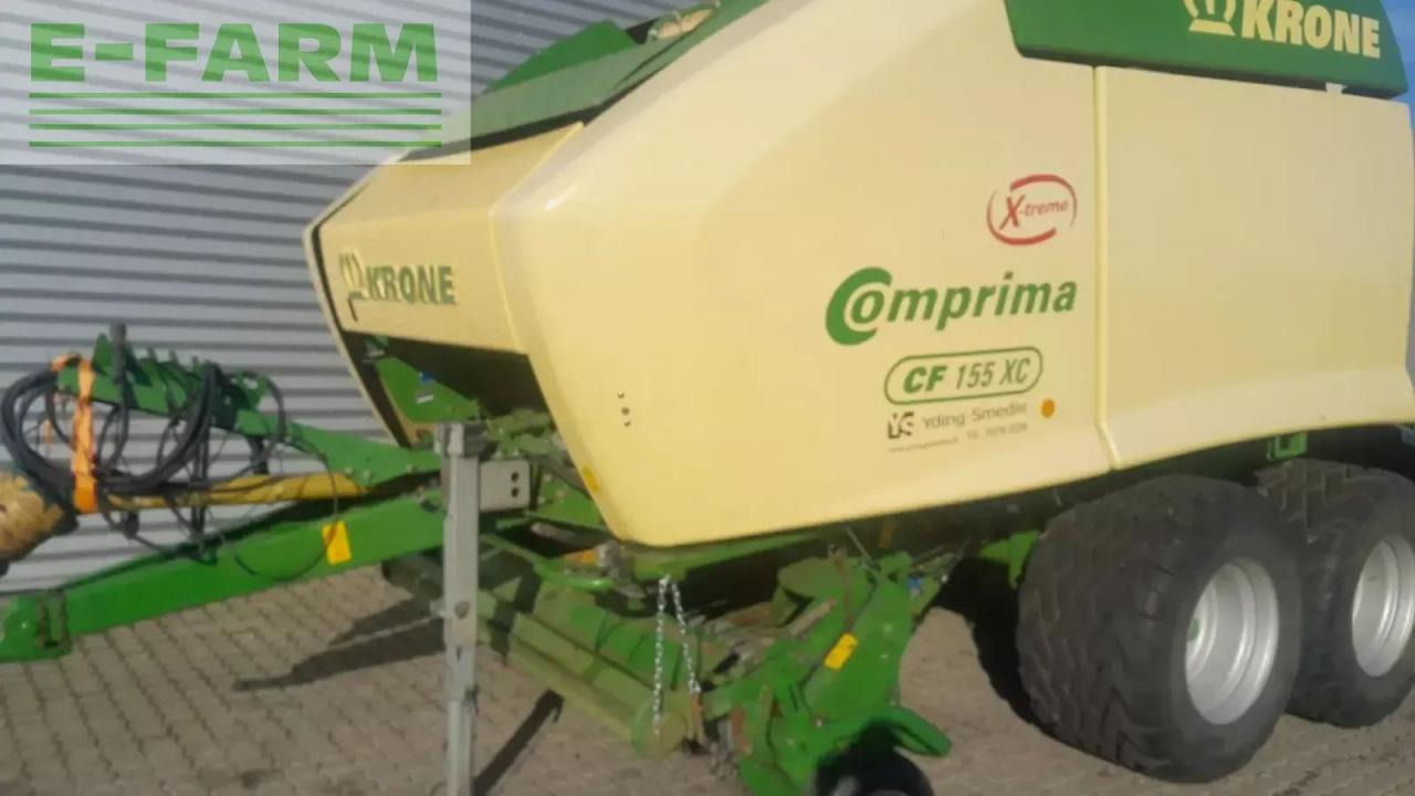 Krone comprima cf 155 xc extreme - Χορτοδετική μηχανή τετράγωνες μπάλες: φωτογραφία 1 Krone comprima cf 155 xc extreme - Χορτοδετική μηχανή τετράγωνες μπάλες: φωτογραφία 1