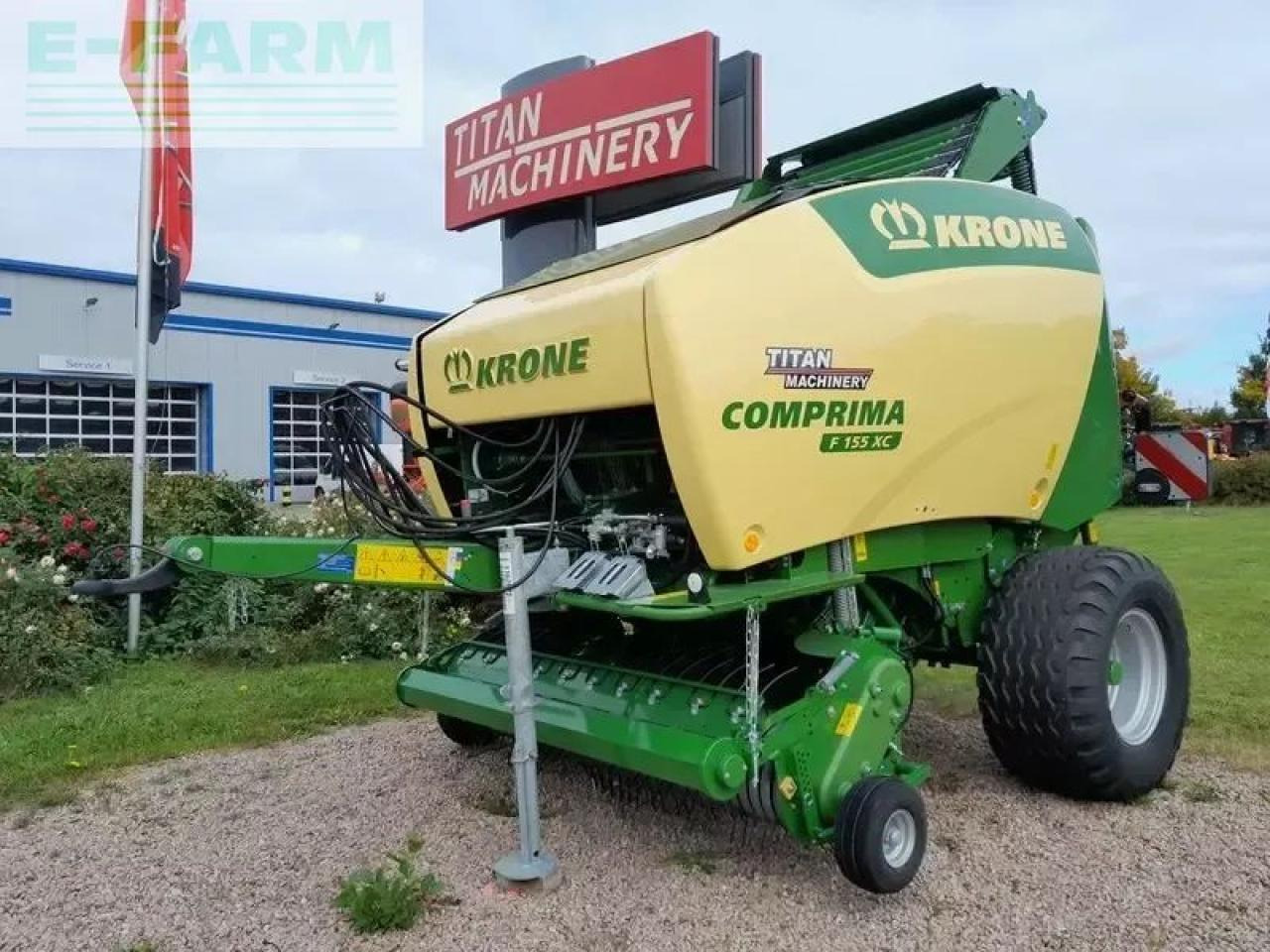 Krone comprima f 155 xc - Χορτοδετική μηχανή τετράγωνες μπάλες: φωτογραφία 1 Krone comprima f 155 xc - Χορτοδετική μηχανή τετράγωνες μπάλες: φωτογραφία 1