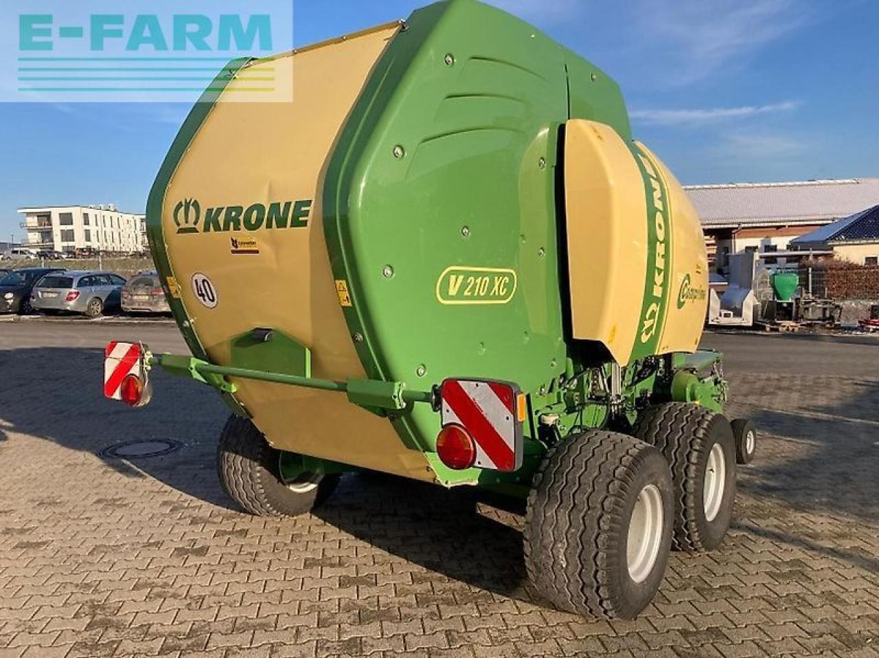 Krone comprima v 210 xc - Χορτοδετική μηχανή τετράγωνες μπάλες: φωτογραφία 4 Krone comprima v 210 xc - Χορτοδετική μηχανή τετράγωνες μπάλες: φωτογραφία 4
