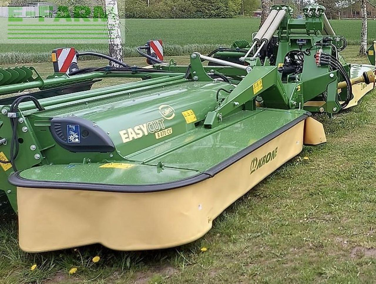Krone easycut 870 cv collect - Χορτοκοπτικό: φωτογραφία 3 Krone easycut 870 cv collect - Χορτοκοπτικό: φωτογραφία 3
