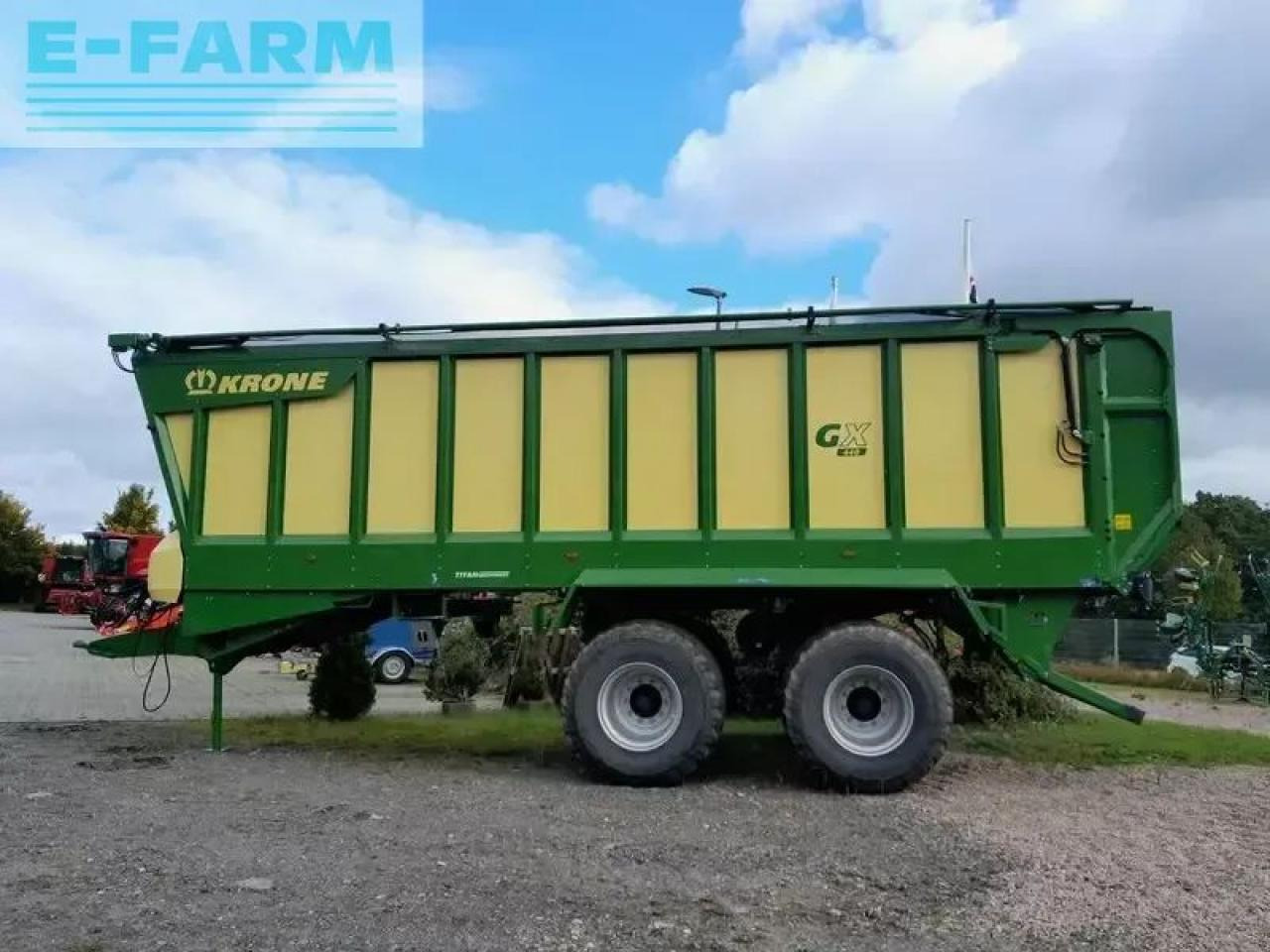 Krone gx 440 - Ανατρεπόμενη ρυμούλκα για τρακτέρ: φωτογραφία 2 Krone gx 440 - Ανατρεπόμενη ρυμούλκα για τρακτέρ: φωτογραφία 2