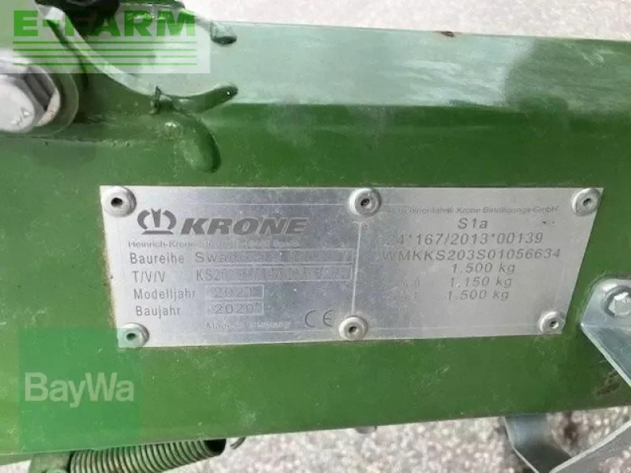 Krone swadro ts 680 - Χορτοσυλλέκτης: φωτογραφία 5 Krone swadro ts 680 - Χορτοσυλλέκτης: φωτογραφία 5