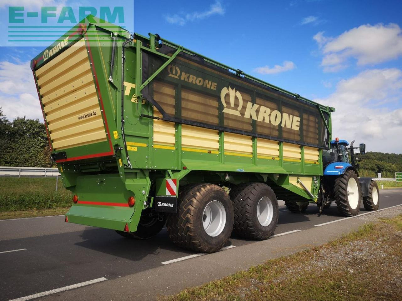 Krone tx 460 - Ανατρεπόμενη ρυμούλκα για τρακτέρ: φωτογραφία 5 Krone tx 460 - Ανατρεπόμενη ρυμούλκα για τρακτέρ: φωτογραφία 5