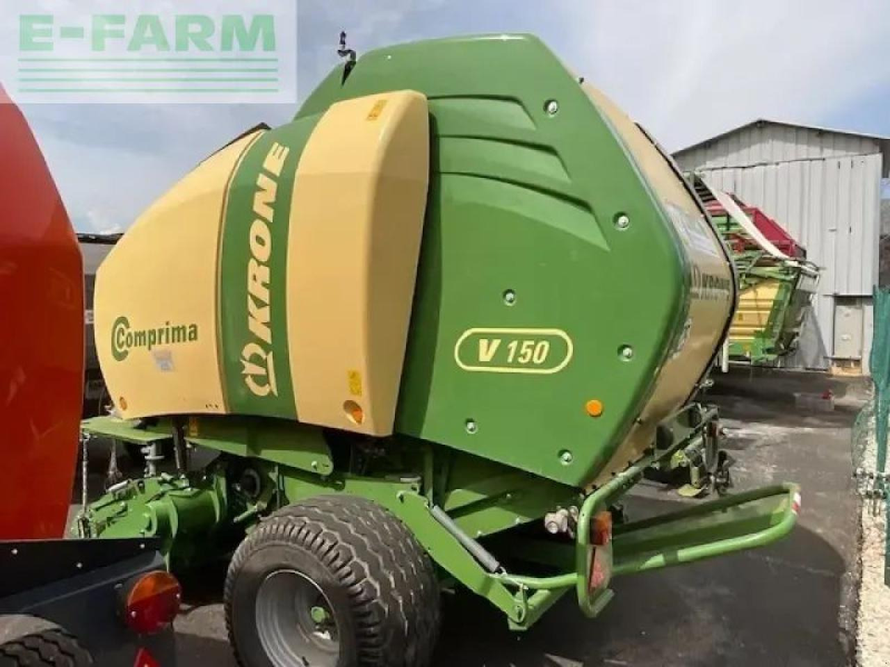 Krone v 150 - Χορτοδετική μηχανή τετράγωνες μπάλες: φωτογραφία 3 Krone v 150 - Χορτοδετική μηχανή τετράγωνες μπάλες: φωτογραφία 3