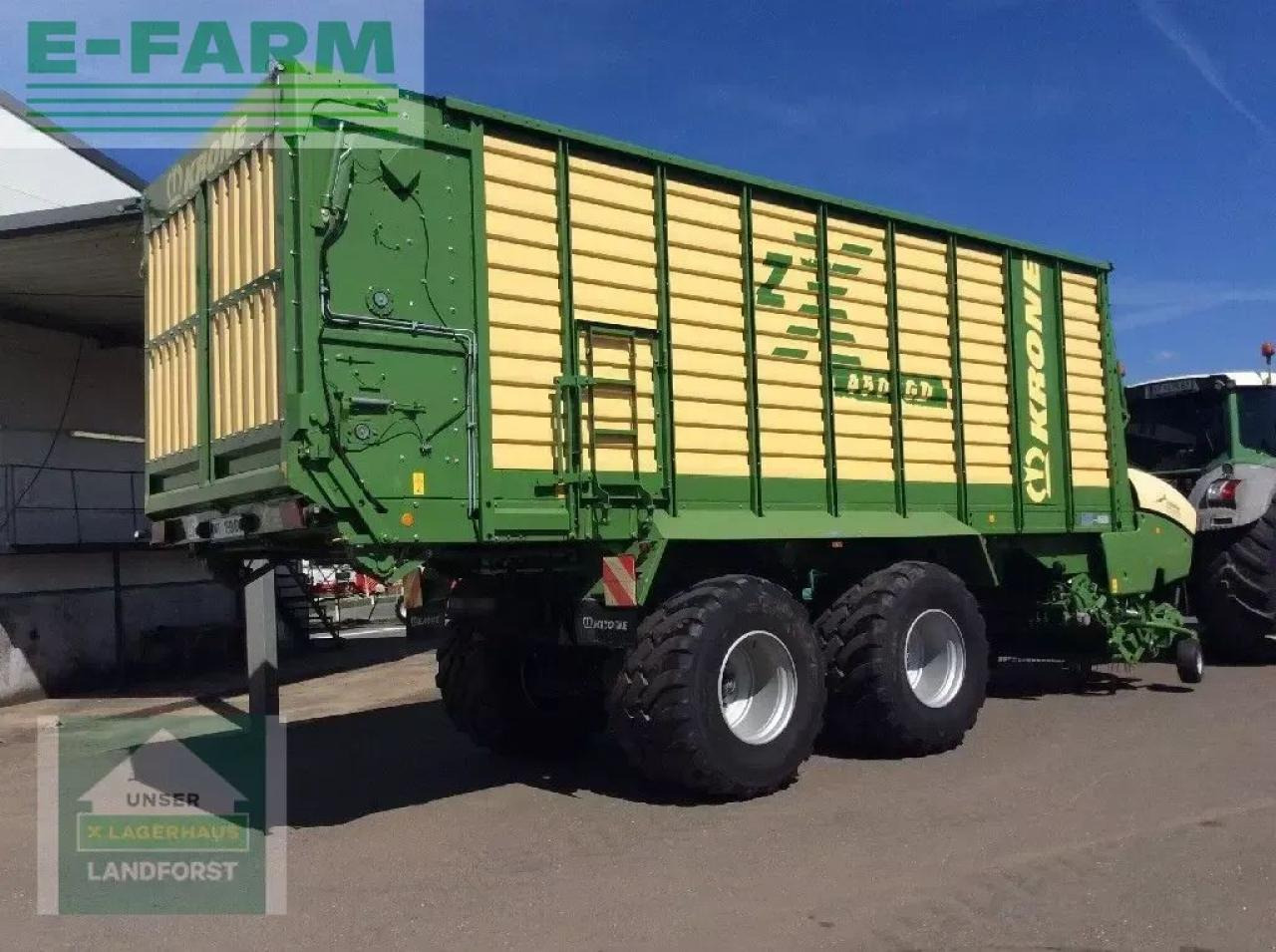 Krone zx 450 gd - Βαγόνι ενσίρωσης: φωτογραφία 3 Krone zx 450 gd - Βαγόνι ενσίρωσης: φωτογραφία 3