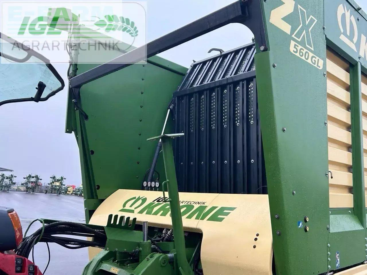 Krone zx 560 gl - Βαγόνι ενσίρωσης: φωτογραφία 4 Krone zx 560 gl - Βαγόνι ενσίρωσης: φωτογραφία 4