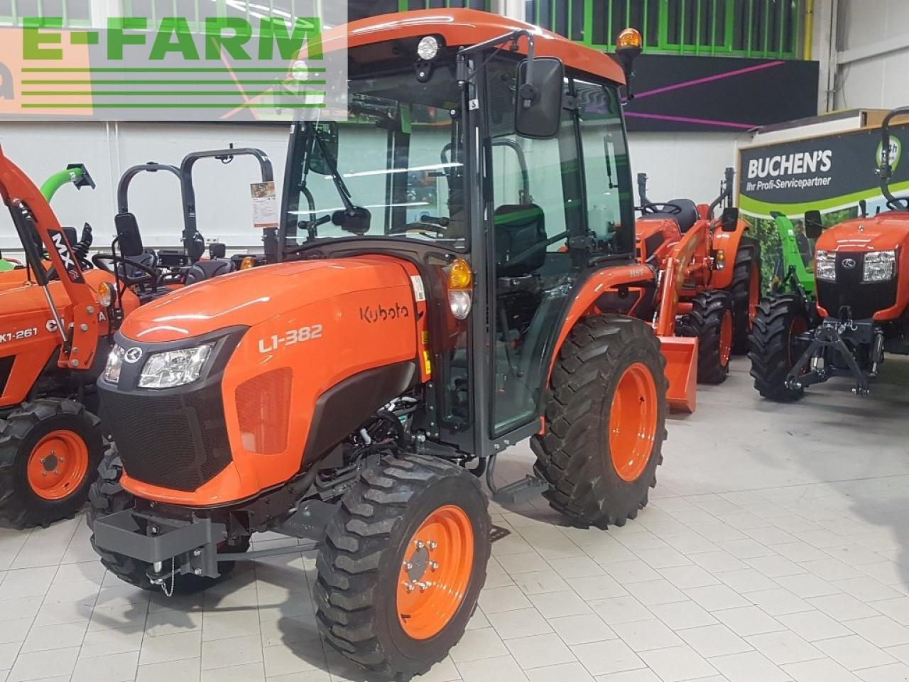 Kubota l1-382 h - Τρακτέρ: φωτογραφία 1 Kubota l1-382 h - Τρακτέρ: φωτογραφία 1