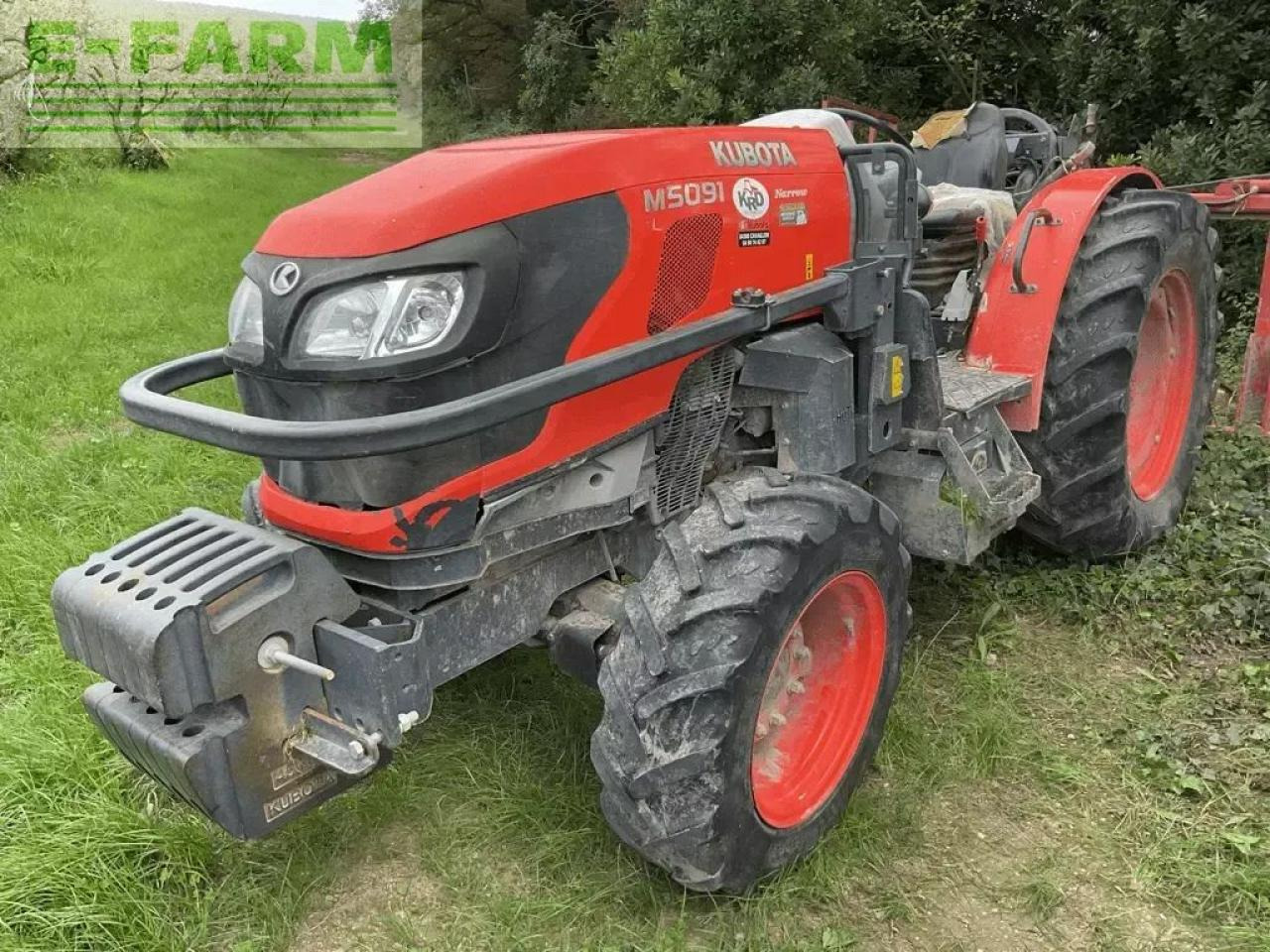 Kubota tracteur kubota m5091 - Τρακτέρ: φωτογραφία 1 Kubota tracteur kubota m5091 - Τρακτέρ: φωτογραφία 1