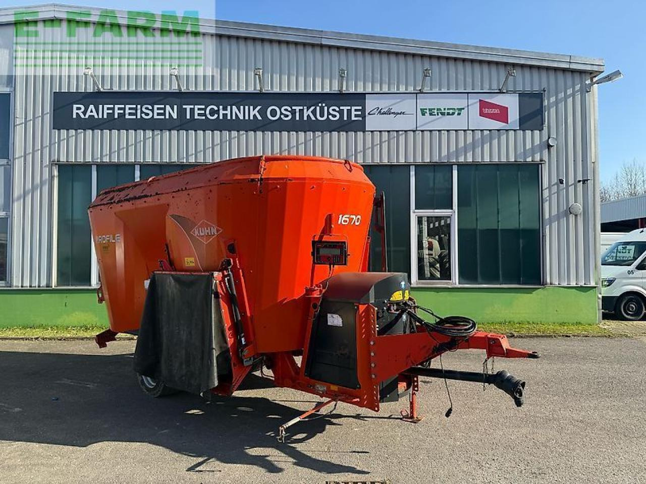 Kuhn futtermischwagen 1670 - Μηχανηματα κτηνοτροφιασ: φωτογραφία 1 Kuhn futtermischwagen 1670 - Μηχανηματα κτηνοτροφιασ: φωτογραφία 1