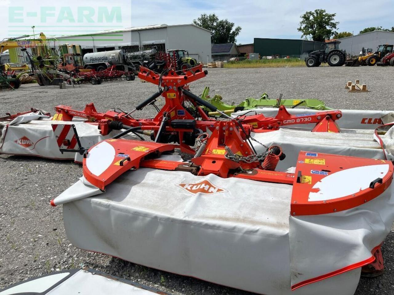 Kuhn gmd 8730 - ff + gmd 3120 f - ff, mähwerkkombinat - Χορτοκοπτικό: φωτογραφία 2 Kuhn gmd 8730 - ff + gmd 3120 f - ff, mähwerkkombinat - Χορτοκοπτικό: φωτογραφία 2