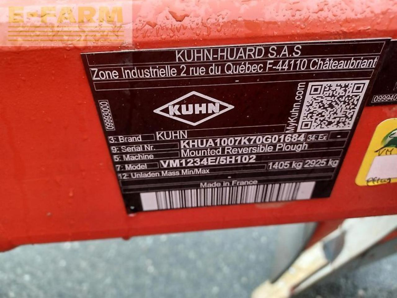 Άροτρο Kuhn vari-master 123 4e+1: φωτογραφία 13