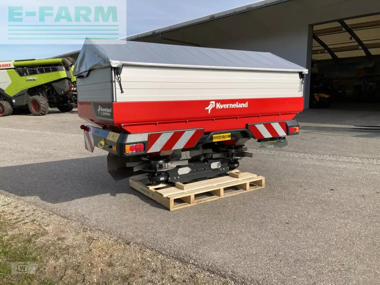 Kverneland exacta tl geospread - Λιπασματοδιανομέας: φωτογραφία 3 Kverneland exacta tl geospread - Λιπασματοδιανομέας: φωτογραφία 3