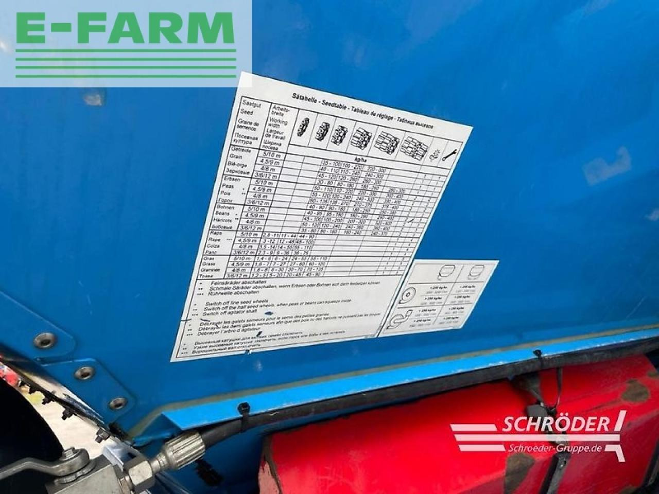 Σπαρτική μηχανή Lemken compact solitair 9/600 kk + zirkon: φωτογραφία 10