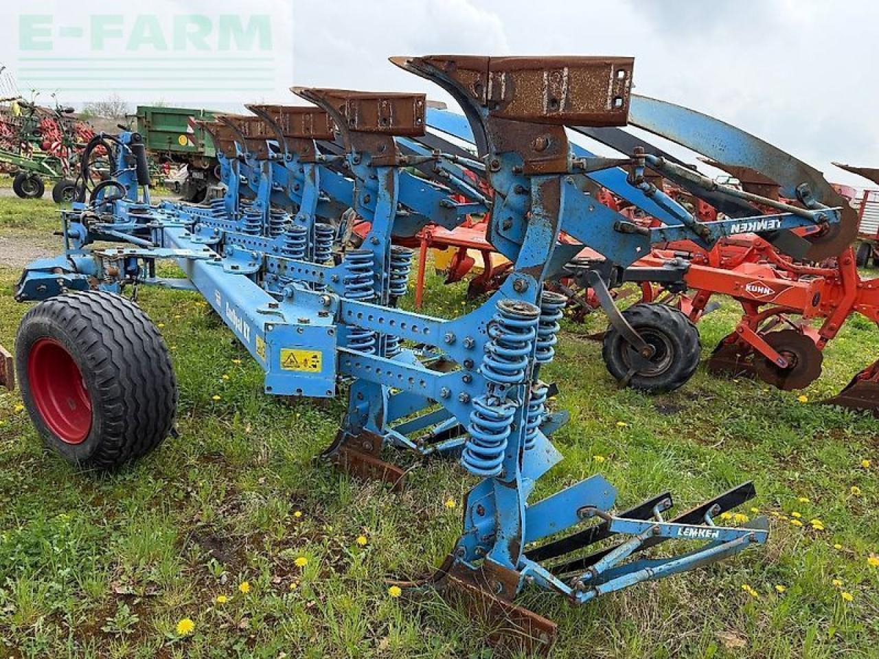 Lemken europal 8x - Άροτρο: φωτογραφία 4 Lemken europal 8x - Άροτρο: φωτογραφία 4
