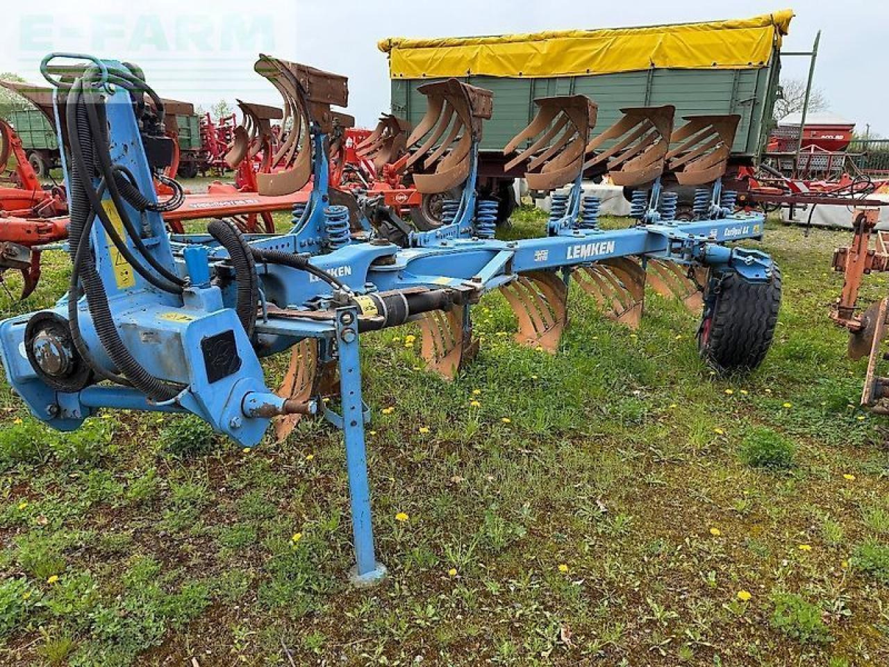 Lemken europal 8x - Άροτρο: φωτογραφία 1 Lemken europal 8x - Άροτρο: φωτογραφία 1