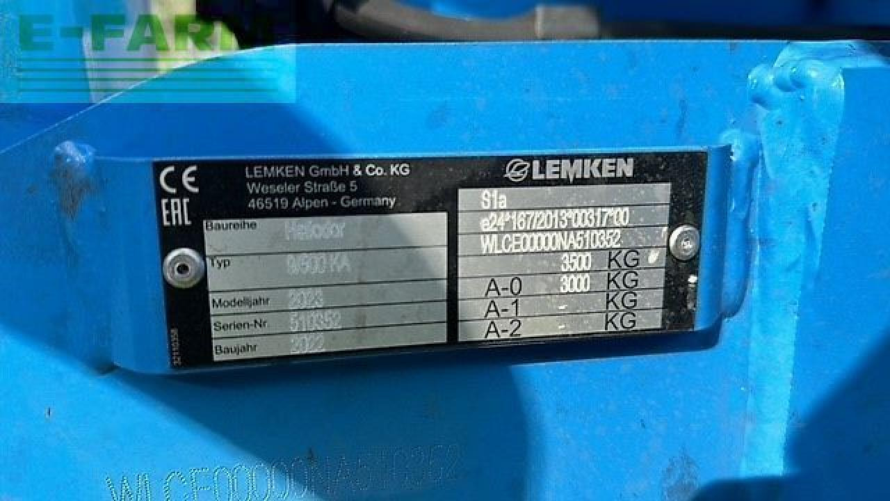 Lemken heliodor 9/500ka 2022 - Δισκοσβάρνα: φωτογραφία 2 Lemken heliodor 9/500ka 2022 - Δισκοσβάρνα: φωτογραφία 2