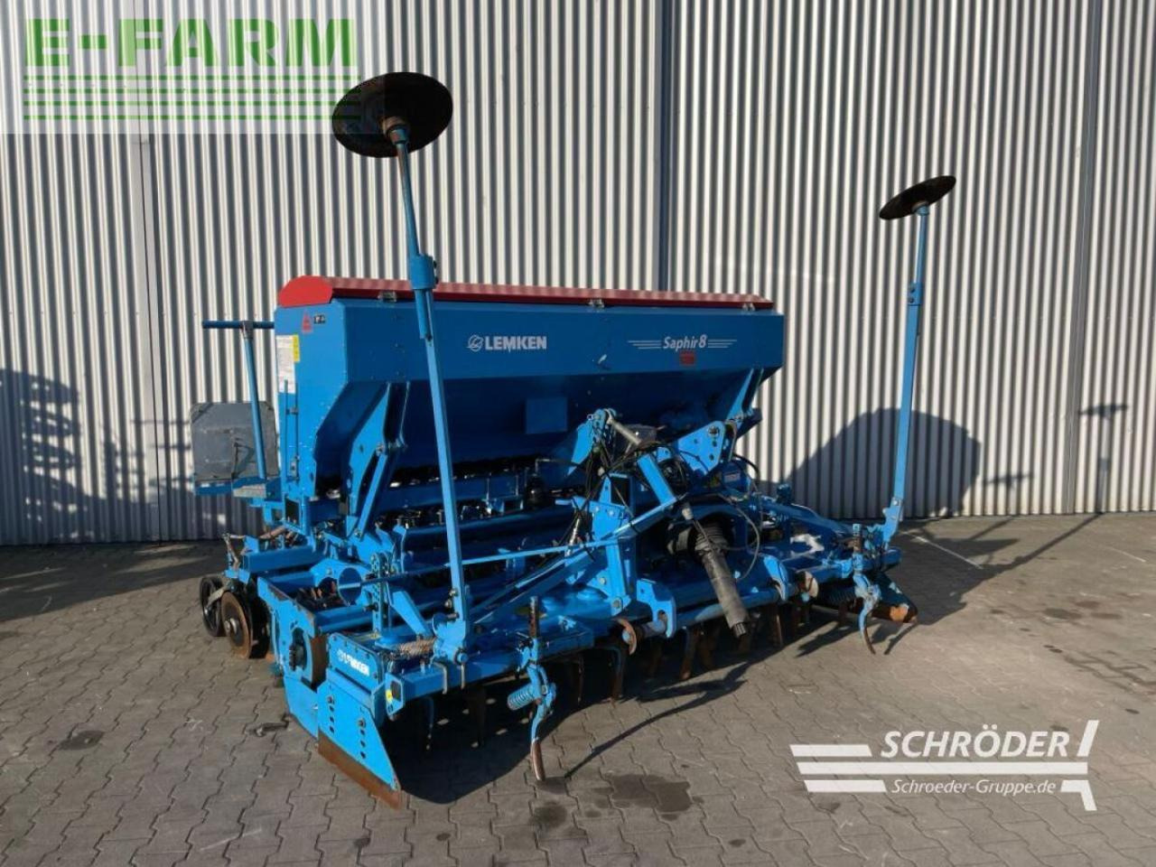 Lemken zirkon 12/300 + saphir 8/300-ds 125 - Σπαρτική μηχανή: φωτογραφία 1 Lemken zirkon 12/300 + saphir 8/300-ds 125 - Σπαρτική μηχανή: φωτογραφία 1
