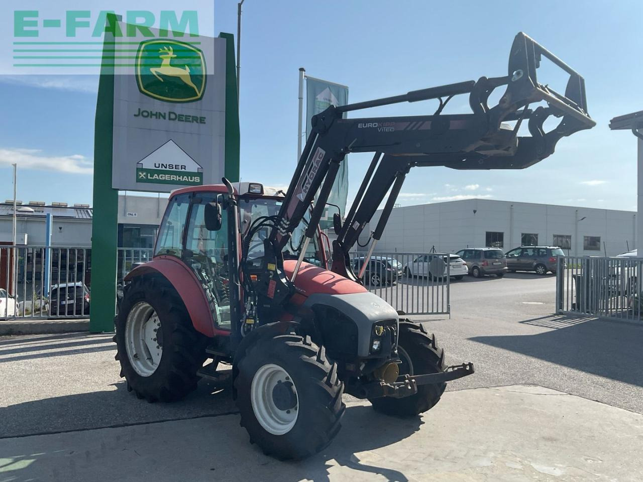 Lindner Geotrac 80 - Τρακτέρ: φωτογραφία 4 Lindner Geotrac 80 - Τρακτέρ: φωτογραφία 4