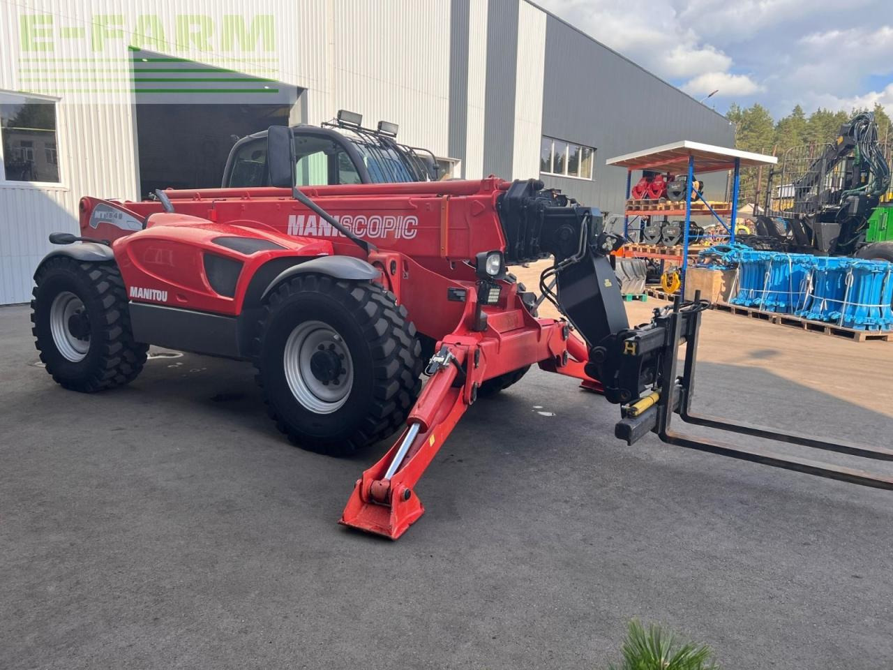 Manitou MT 1840 - Τηλεσκοπικός φορτωτής: φωτογραφία 2 Manitou MT 1840 - Τηλεσκοπικός φορτωτής: φωτογραφία 2