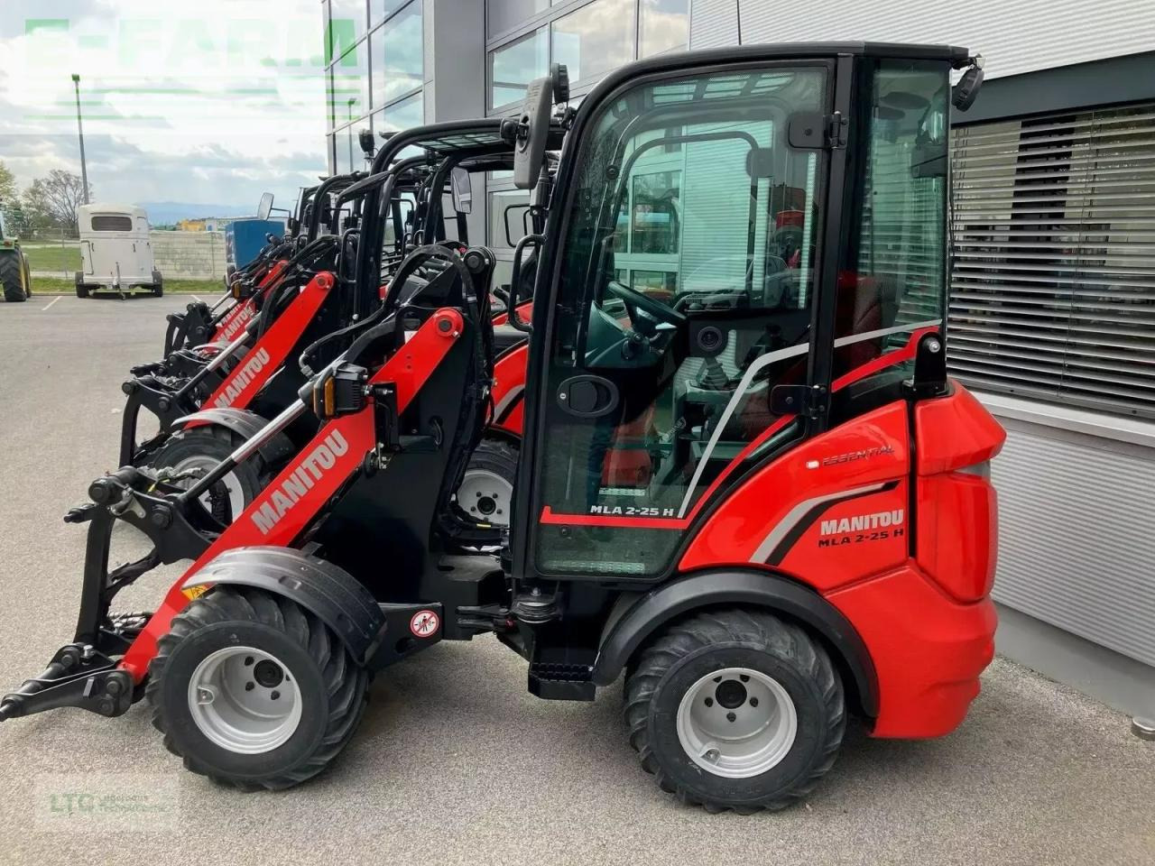 Ελαστιχοφόρος φορτωτής Manitou manitou mla2-25: φωτογραφία 11