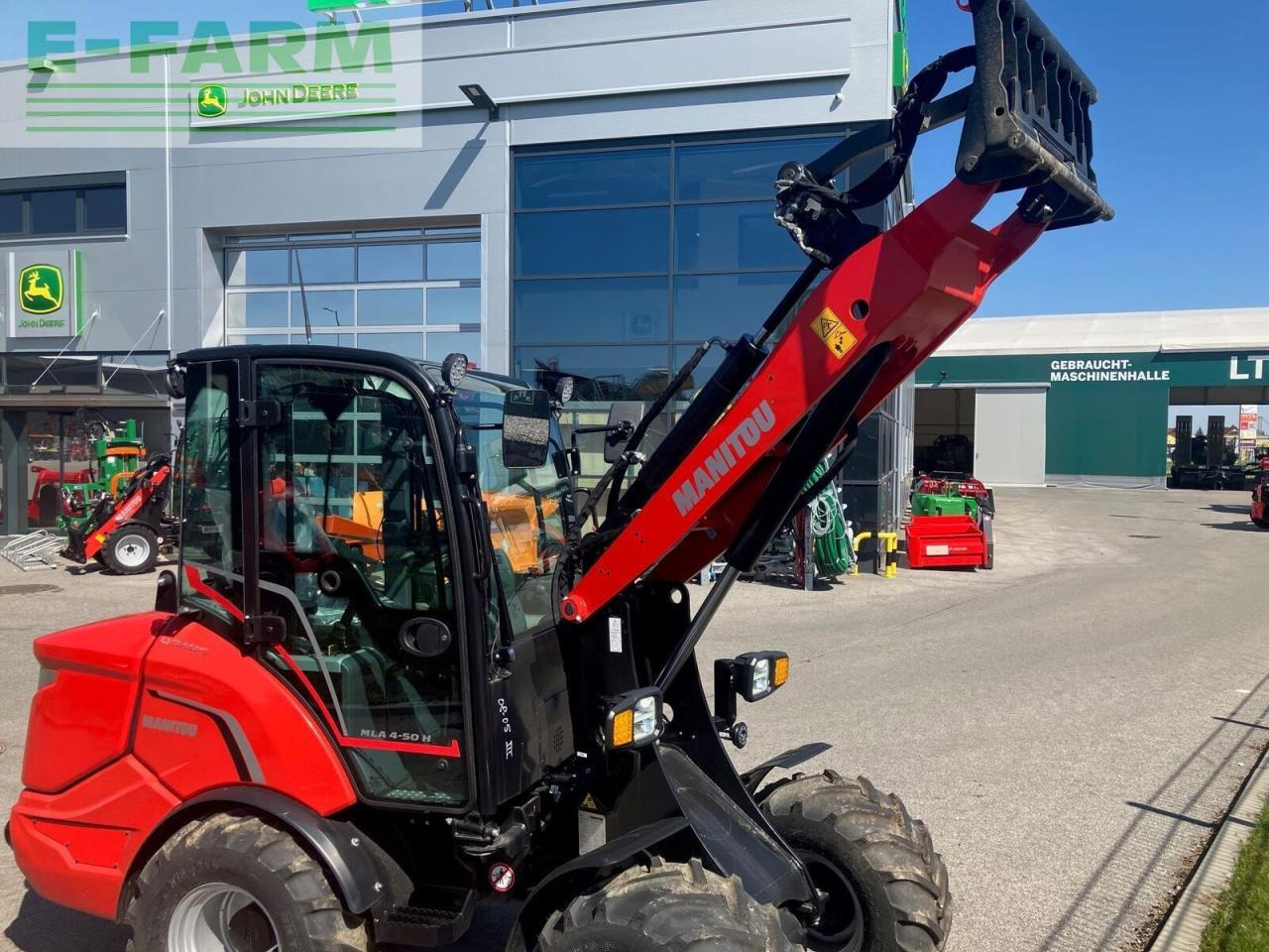Manitou mla4-50 - Μίνι εκσκαφέας: φωτογραφία 2 Manitou mla4-50 - Μίνι εκσκαφέας: φωτογραφία 2