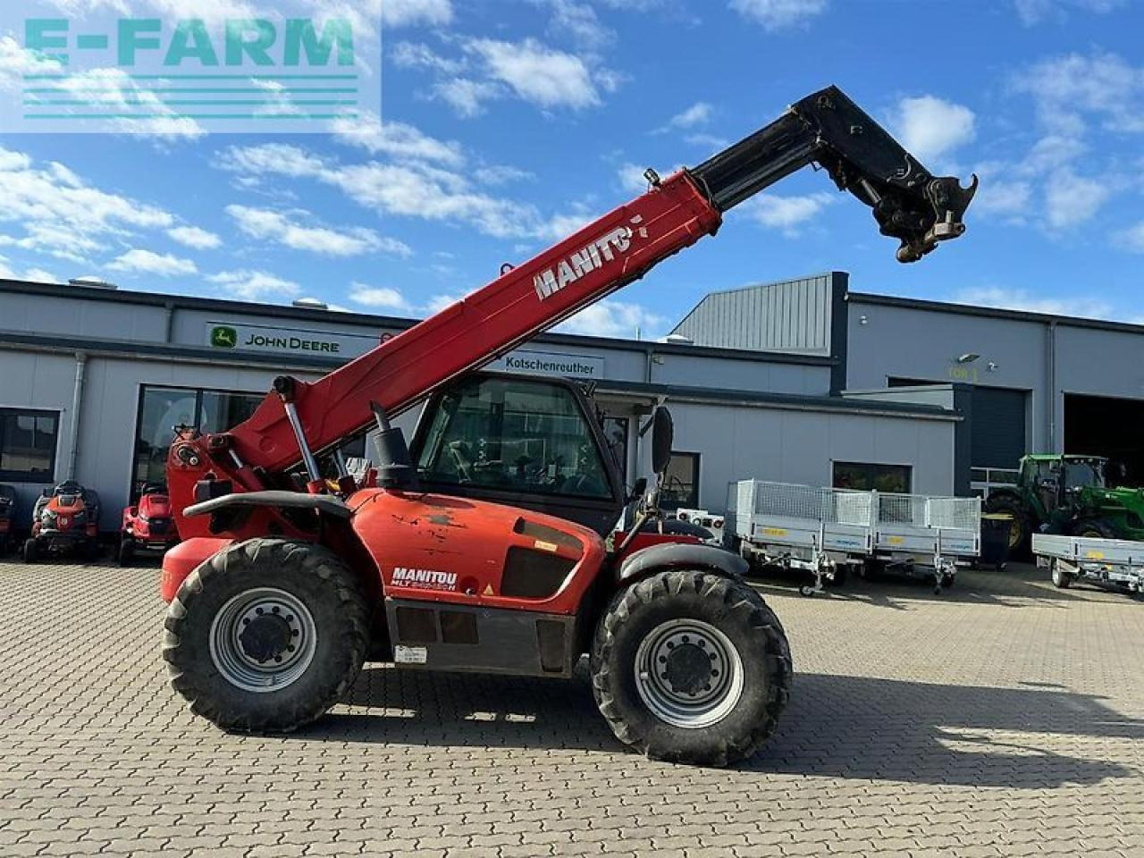 Manitou mlt845-120h 4-e3 - Τηλεσκοπικός φορτωτής: φωτογραφία 1 Manitou mlt845-120h 4-e3 - Τηλεσκοπικός φορτωτής: φωτογραφία 1