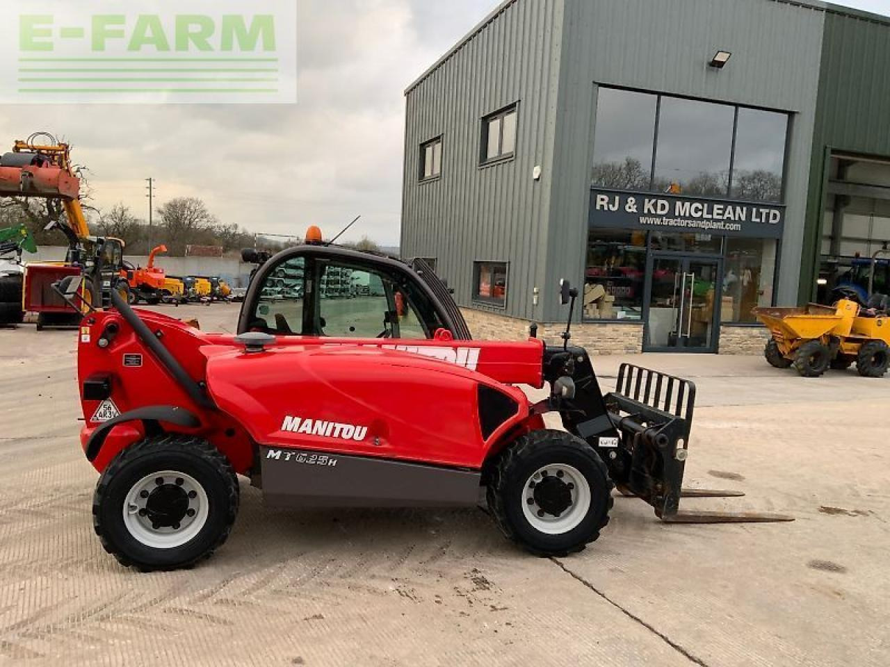 Manitou mt625h easy comfort telehandler (st25250) - Τηλεσκοπικός φορτωτής: φωτογραφία 1 Manitou mt625h easy comfort telehandler (st25250) - Τηλεσκοπικός φορτωτής: φωτογραφία 1