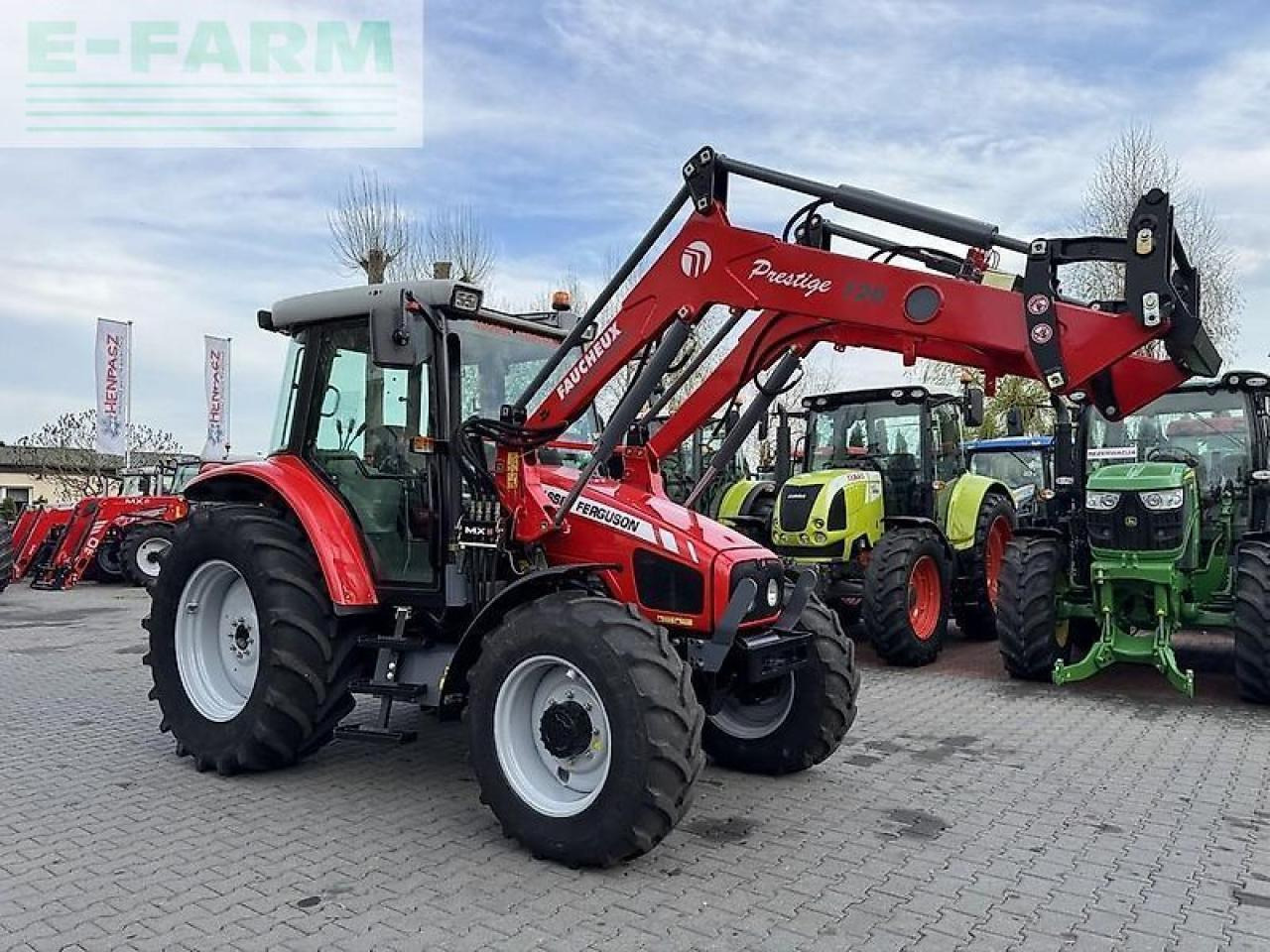 Massey Ferguson 5455 + faucheux prestige 120 - Τρακτέρ: φωτογραφία 4 Massey Ferguson 5455 + faucheux prestige 120 - Τρακτέρ: φωτογραφία 4