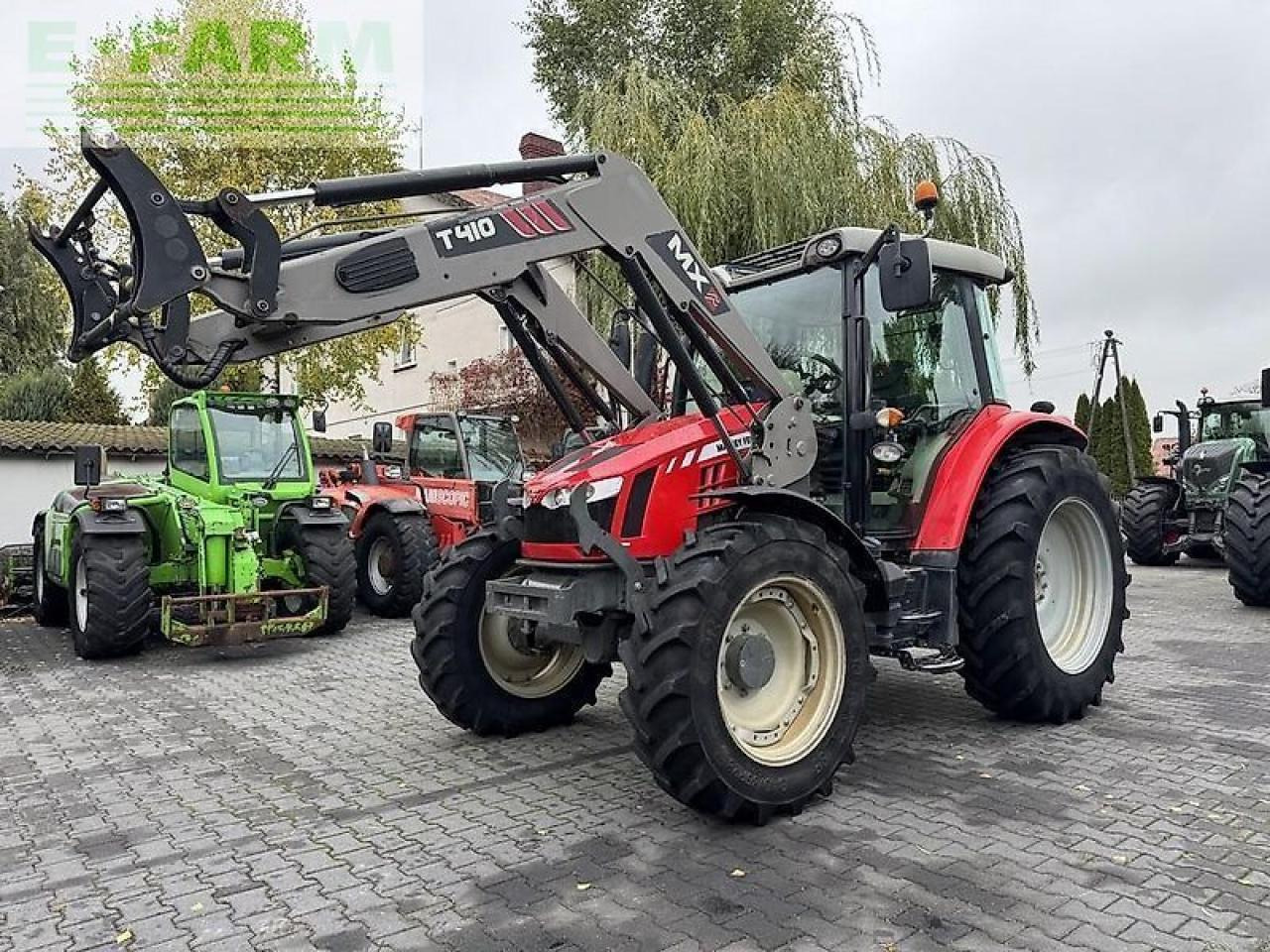 Massey Ferguson 5610 dyna-4 + mx t410 - Τρακτέρ: φωτογραφία 1 Massey Ferguson 5610 dyna-4 + mx t410 - Τρακτέρ: φωτογραφία 1
