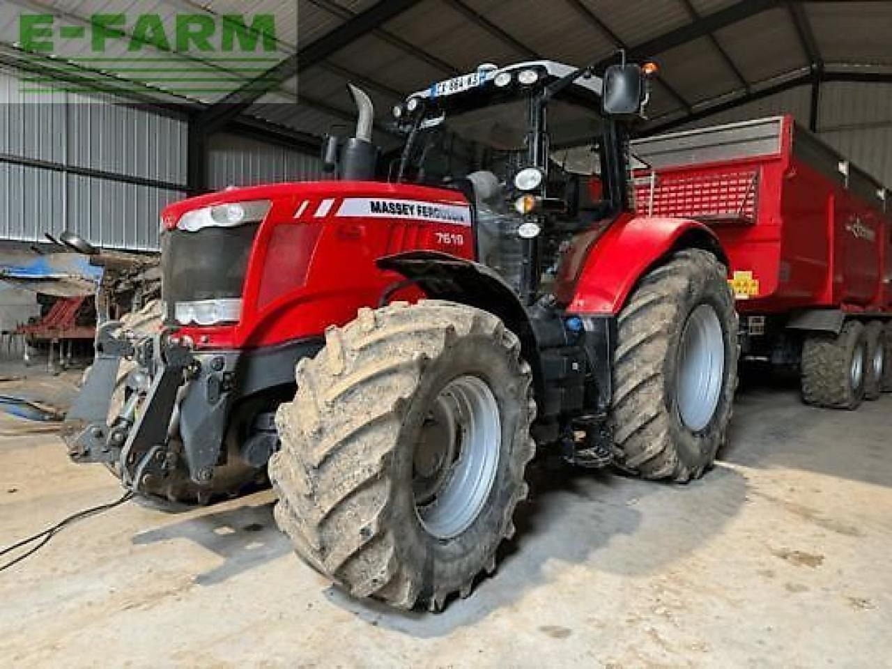 Massey Ferguson 7619 dyna vt - Τρακτέρ: φωτογραφία 1 Massey Ferguson 7619 dyna vt - Τρακτέρ: φωτογραφία 1