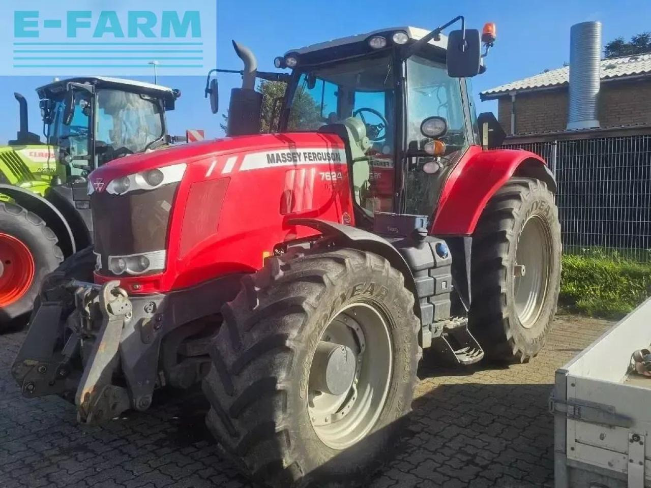 Massey Ferguson 7624 - Τρακτέρ: φωτογραφία 1 Massey Ferguson 7624 - Τρακτέρ: φωτογραφία 1