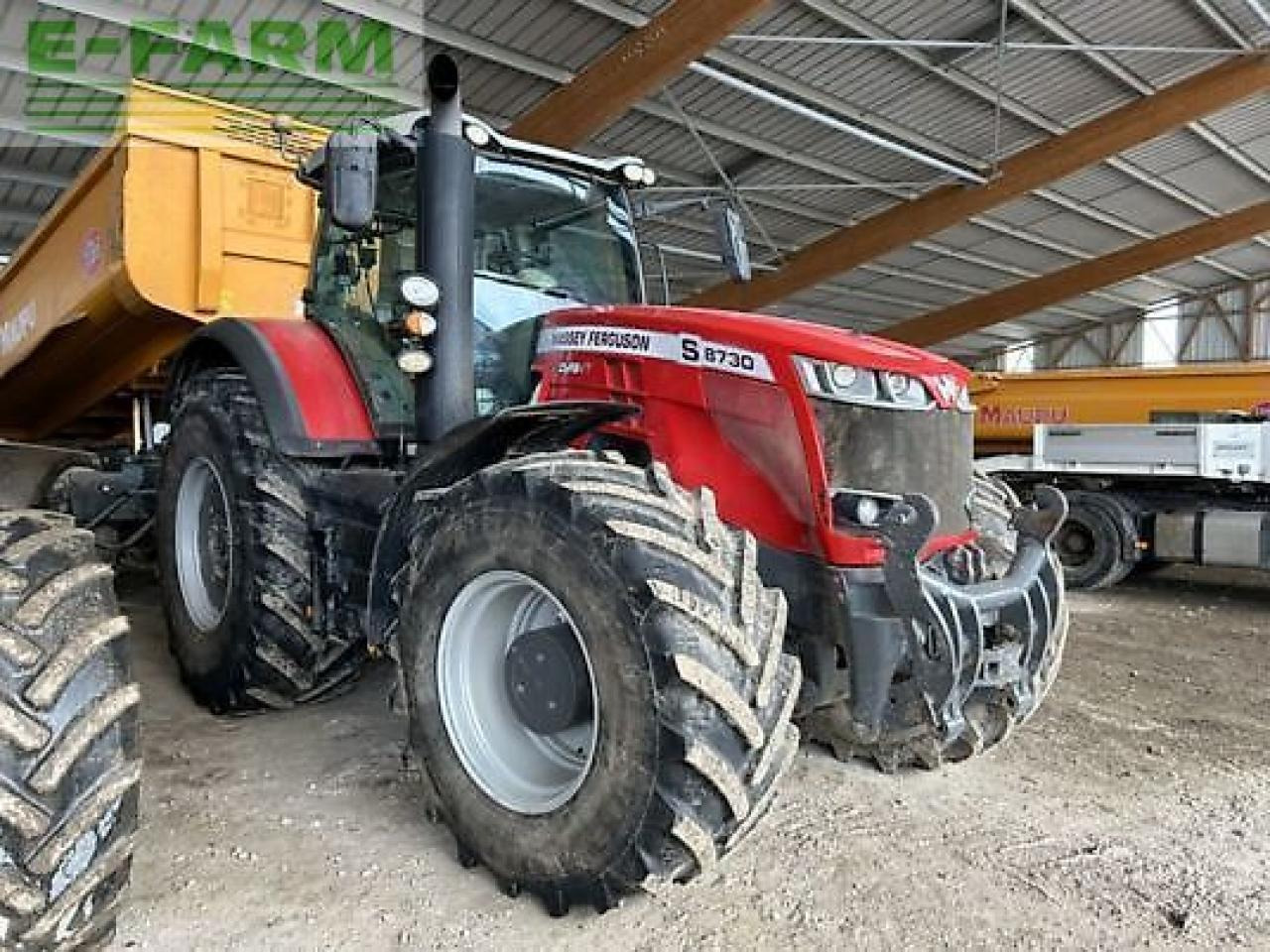 Massey Ferguson 8730 s dyna vt exclusive Exclusive - Τρακτέρ: φωτογραφία 1 Massey Ferguson 8730 s dyna vt exclusive Exclusive - Τρακτέρ: φωτογραφία 1