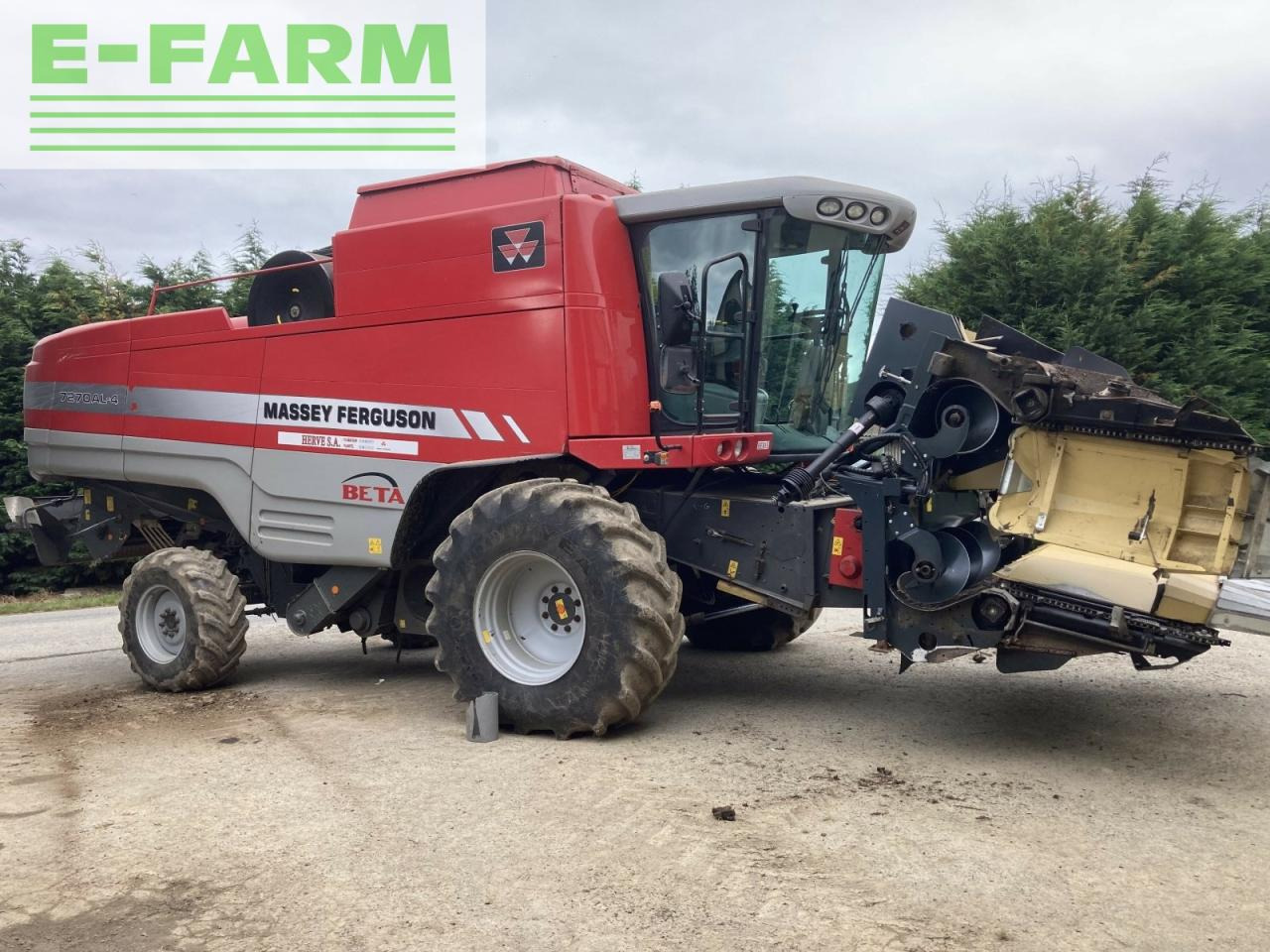 Massey Ferguson mb m-f 7270 al-4 - Θεριζοαλωνιστική μηχανή: φωτογραφία 3 Massey Ferguson mb m-f 7270 al-4 - Θεριζοαλωνιστική μηχανή: φωτογραφία 3