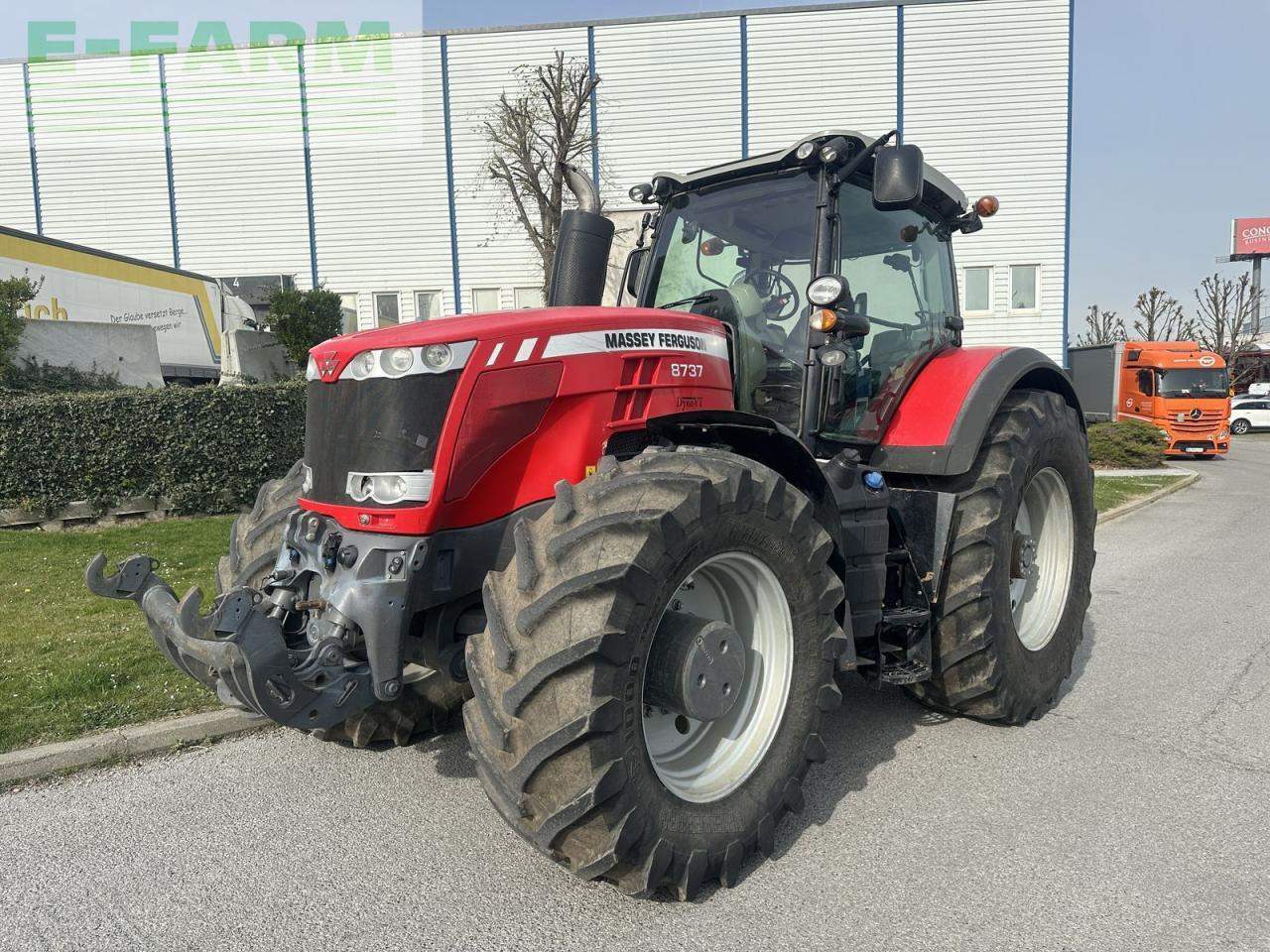 Massey Ferguson mf 8737 - Τρακτέρ: φωτογραφία 4 Massey Ferguson mf 8737 - Τρακτέρ: φωτογραφία 4