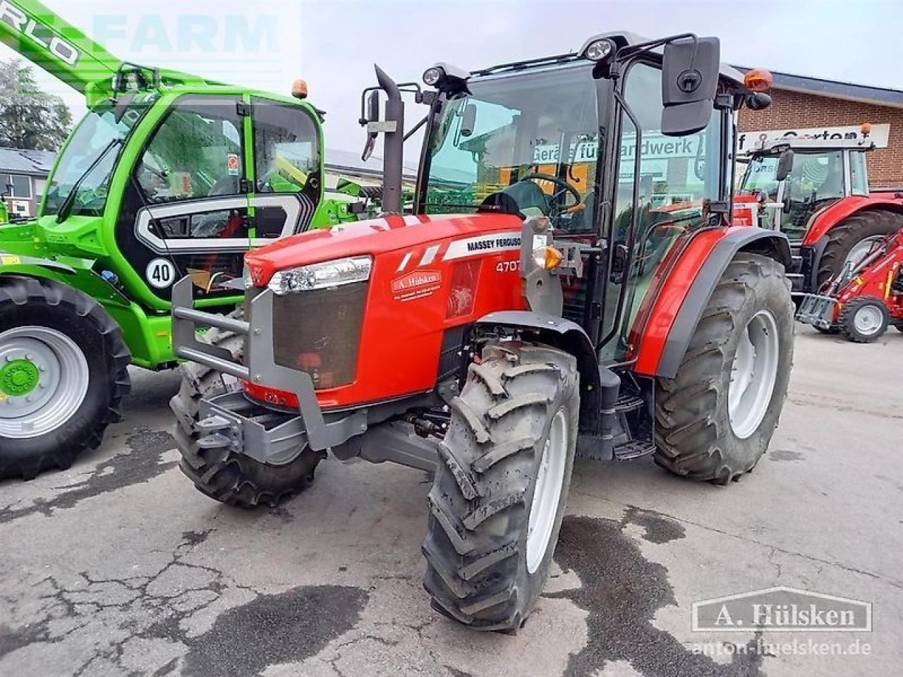 Massey Ferguson mf4707 cab 4wd - Τρακτέρ: φωτογραφία 1 Massey Ferguson mf4707 cab 4wd - Τρακτέρ: φωτογραφία 1
