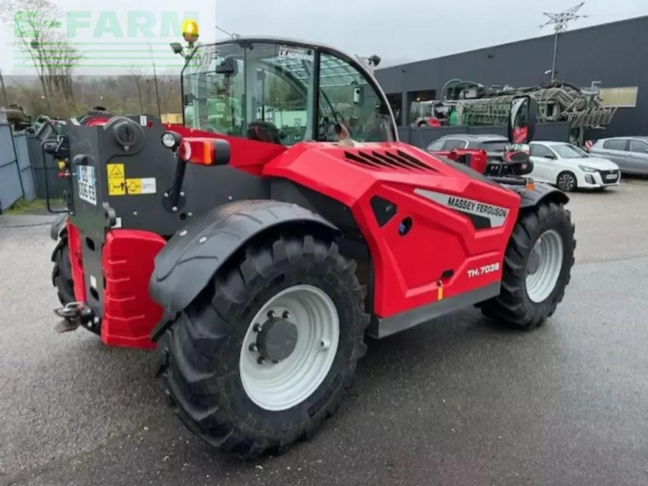 Massey Ferguson mfth7038 - Τηλεσκοπικός φορτωτής: φωτογραφία 3 Massey Ferguson mfth7038 - Τηλεσκοπικός φορτωτής: φωτογραφία 3