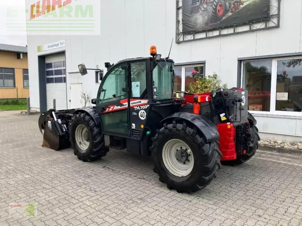 Massey Ferguson th. 7038 - Τηλεσκοπικός φορτωτής: φωτογραφία 3 Massey Ferguson th. 7038 - Τηλεσκοπικός φορτωτής: φωτογραφία 3