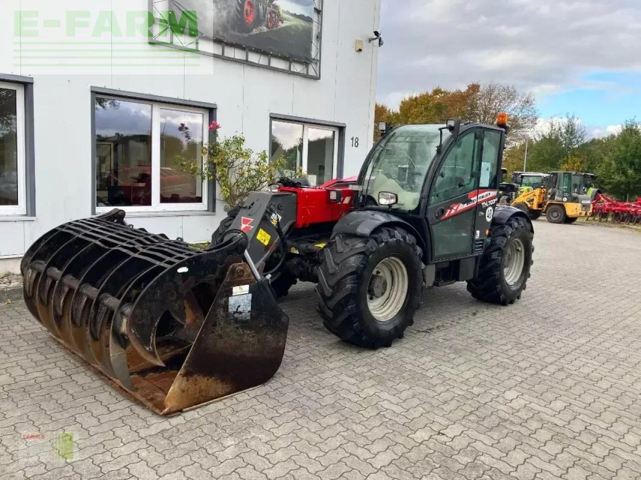 Massey Ferguson th. 7038 - Τηλεσκοπικός φορτωτής: φωτογραφία 1 Massey Ferguson th. 7038 - Τηλεσκοπικός φορτωτής: φωτογραφία 1